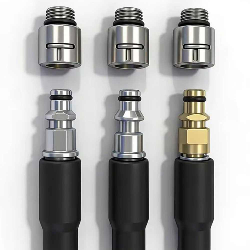 Laser Nozzle Ceramic - 1/4inch Pressure Washer Adapter External Thread