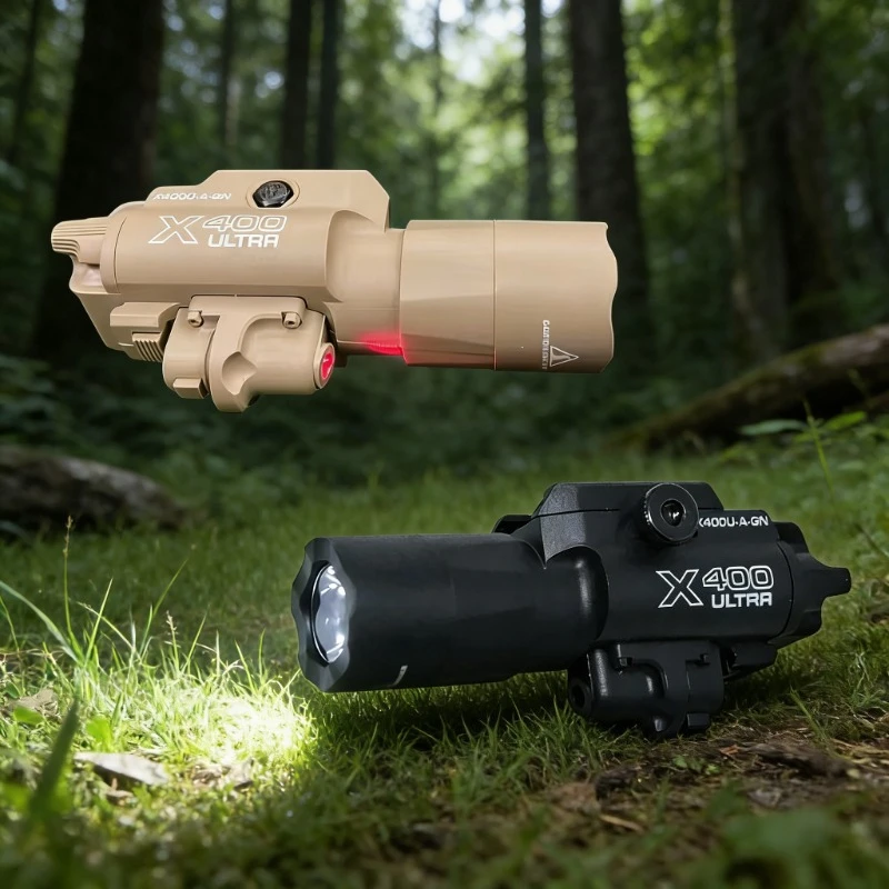 Industrial Laser Gun - 2-in-1 X400U Flashlight Laser Pointer High