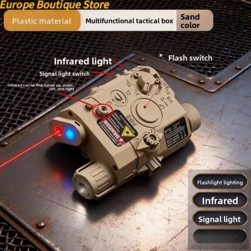 Industrial Laser Gun - NEW PEQ15 Laser Box Flashlight Multi-Functional: