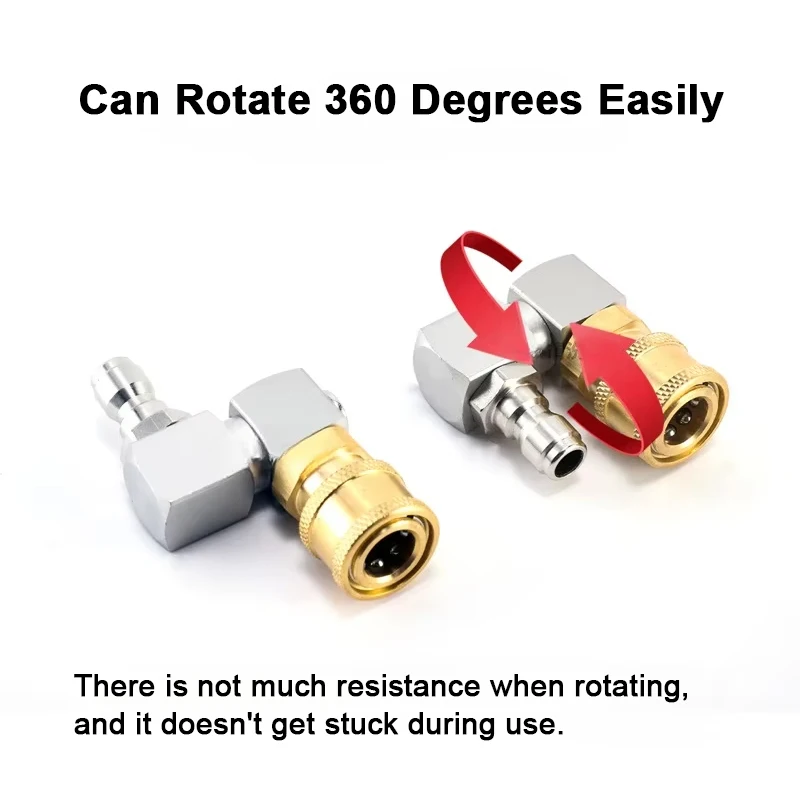 Laser Nozzle Ceramic - 360° Swivel High Pressure Washer Adapter