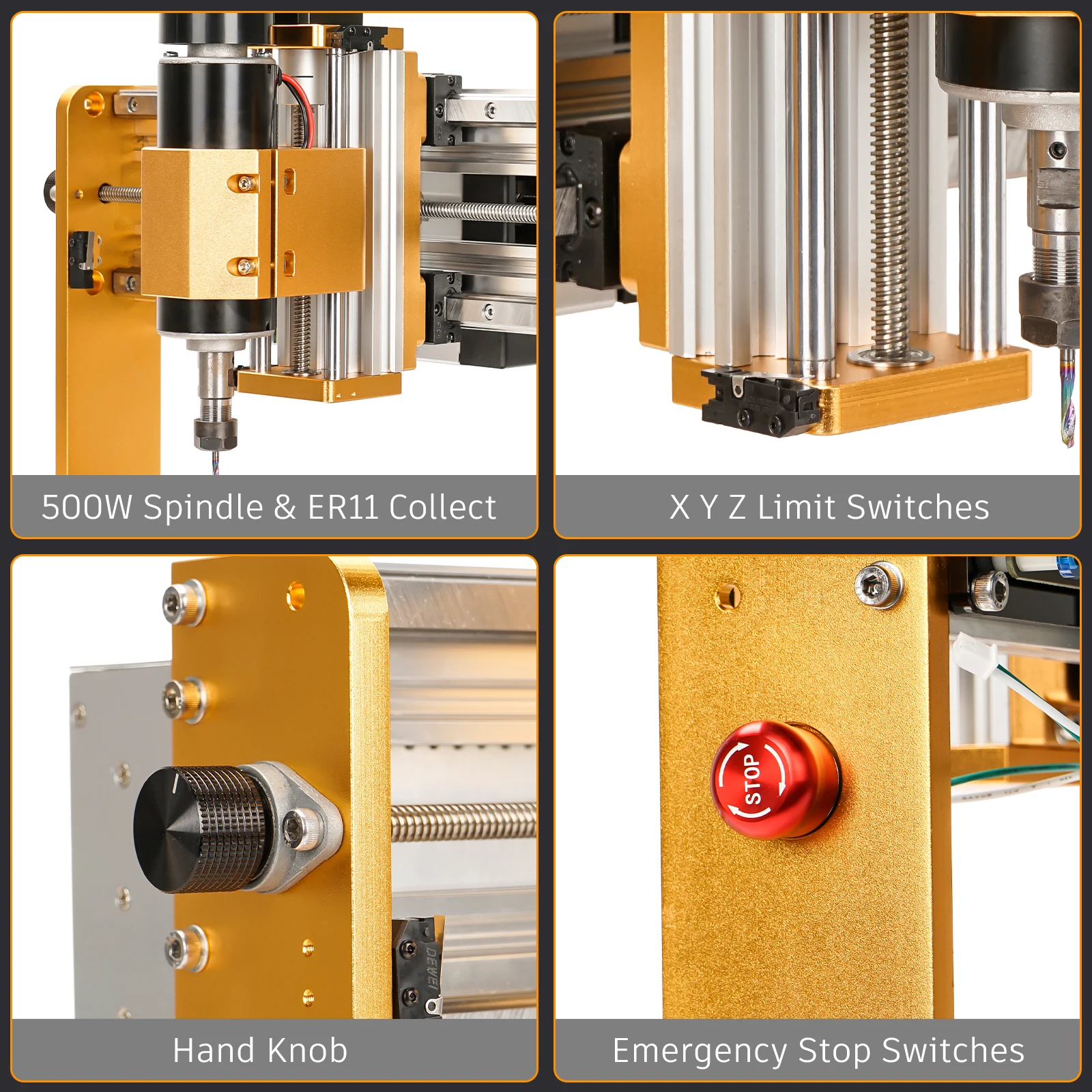 Limit Switch Cnc - CNC3018PRO Ultra Milling Machine CNC Router