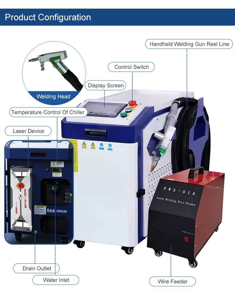 3000W Handheld Laser Welding M - Industrial Laser Welding Machine Price recension och pris