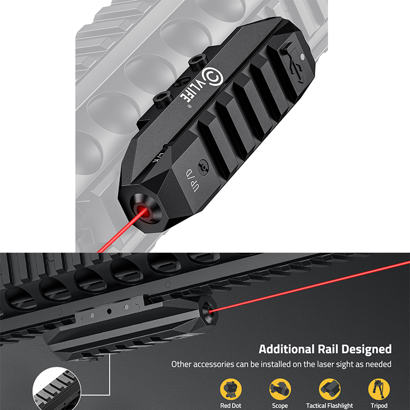 CVLIFE Low Profile Laser Sight - Industrial Laser Gun recension och pris