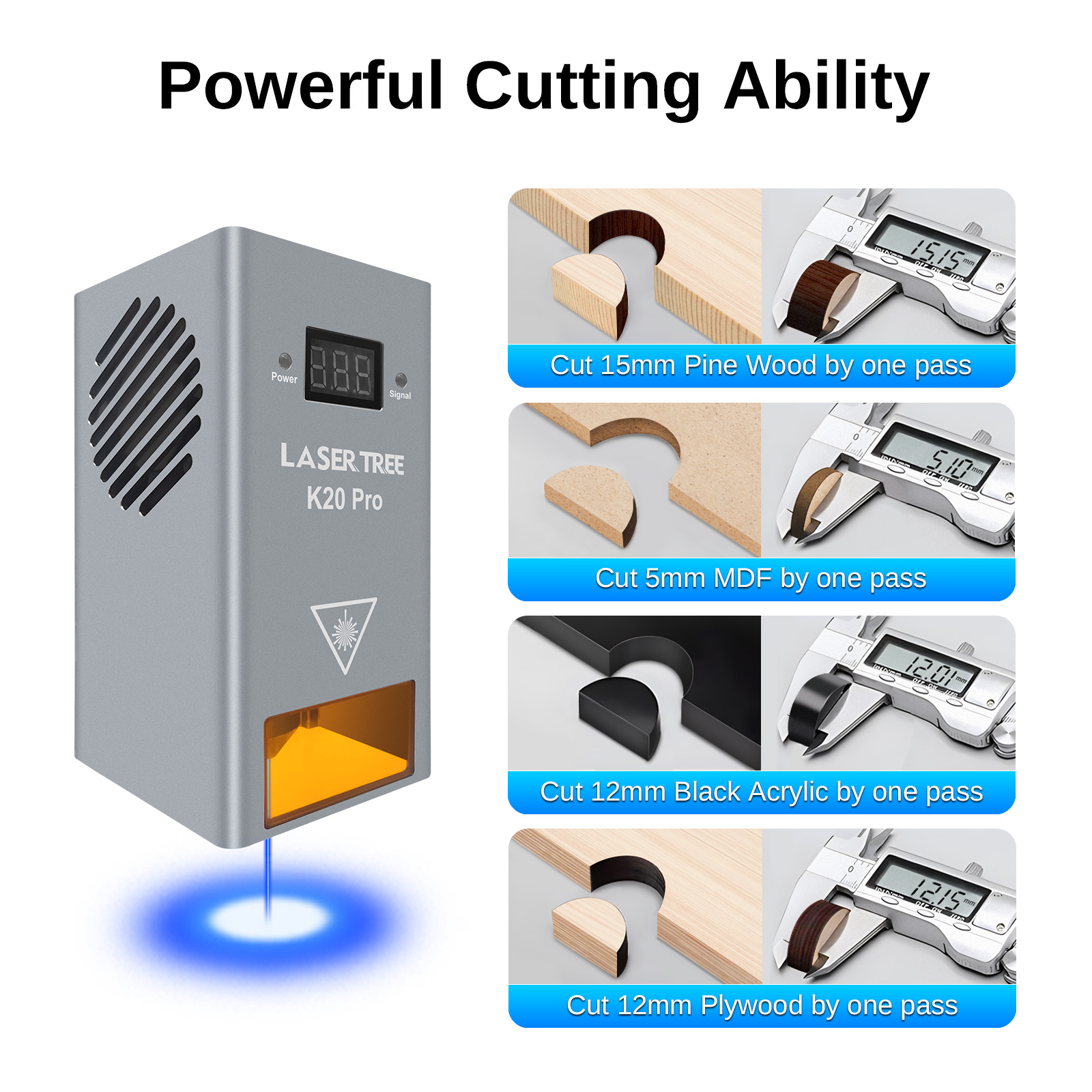 LASER TREE K20 20W Optical Pow - Fiber Laser Source 20W recension och pris