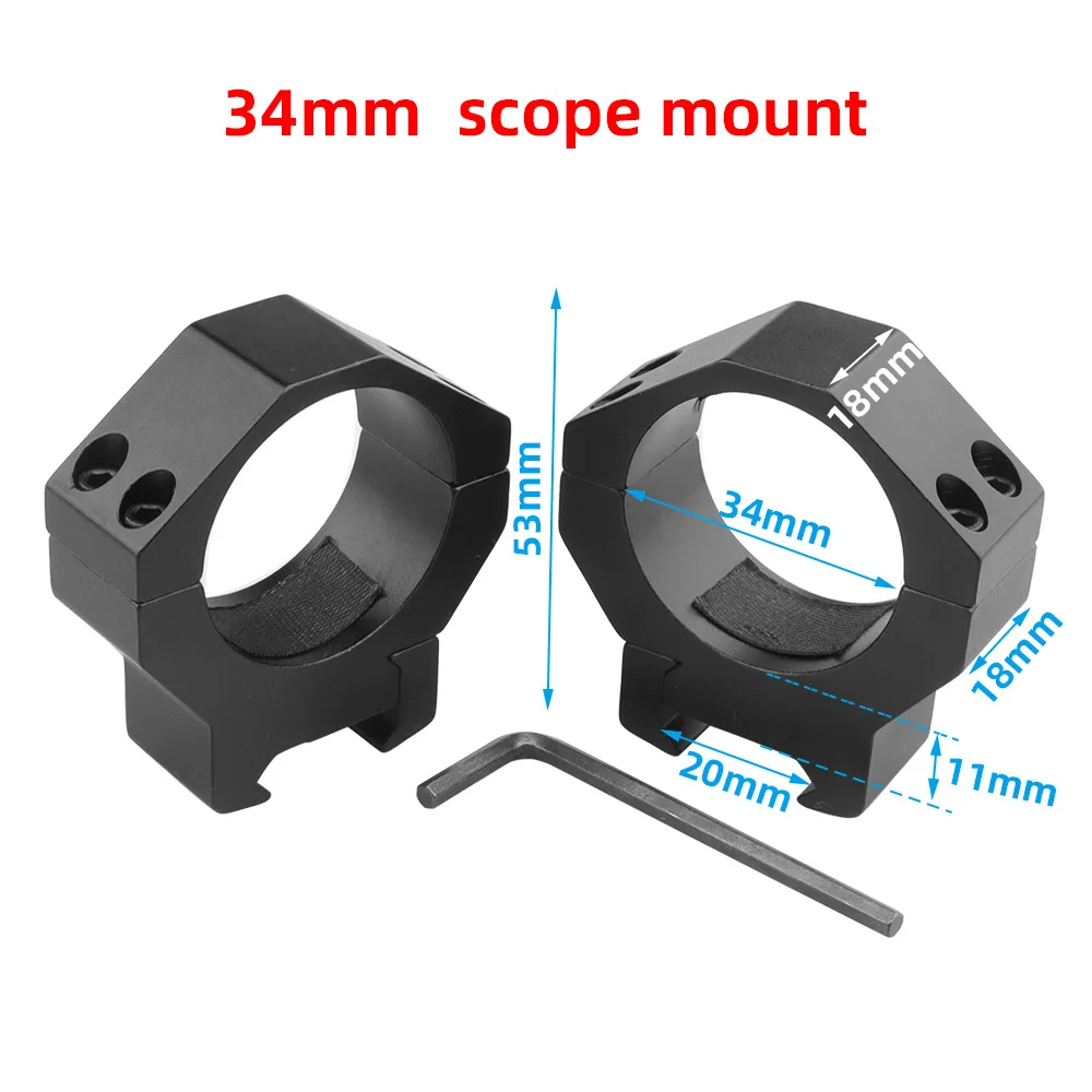 35mm/34mm Rifle Scope Mount Ri - Industrial Laser Gun recension och pris