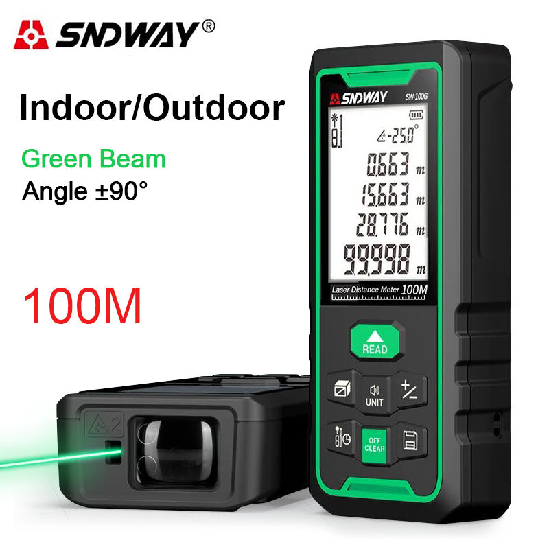 Green Laser Distance Meter Dig - Industrial Laser Tape Measure recension och pris