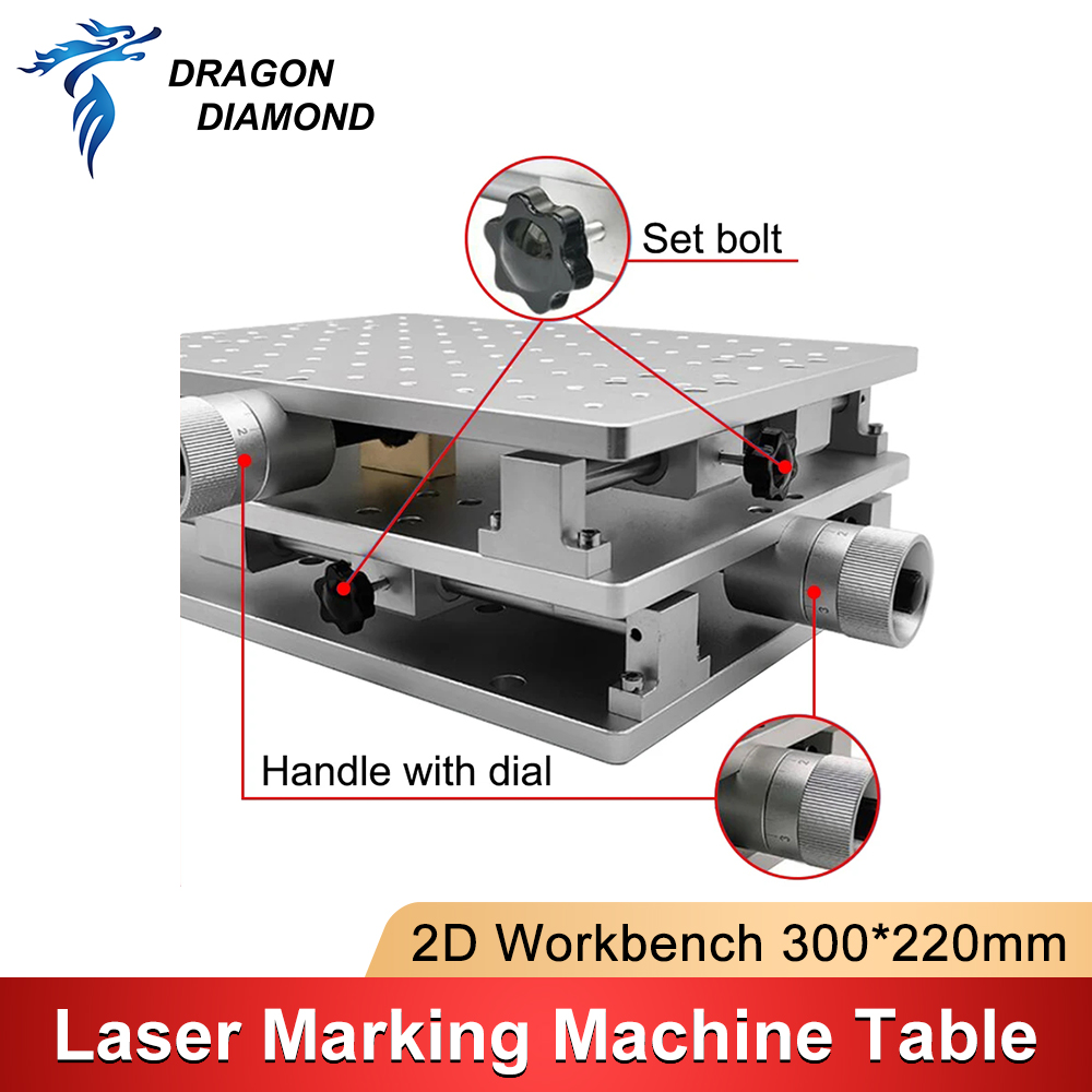 300*220mm 2D Worktable XY 2 Ax - Co2 Laser Engraving Machine recension och pris
