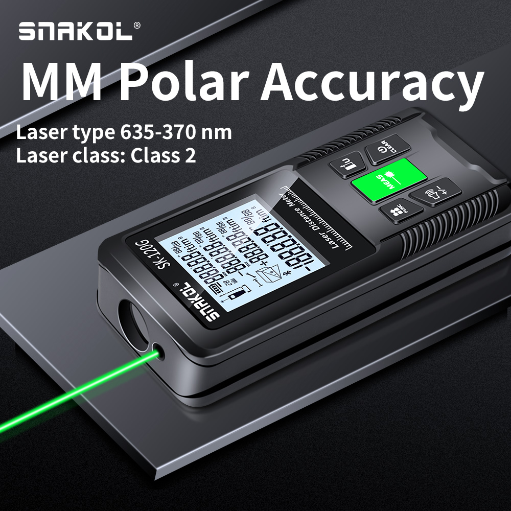 Snakol Laser Distance Meter 40 - Industrial Laser Tape Measure recension och pris