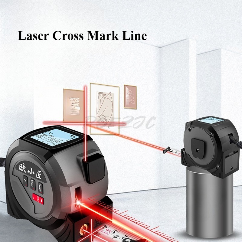 Laser Rangefinder Tape Measure - Industrial Laser Tape Measure recension och pris