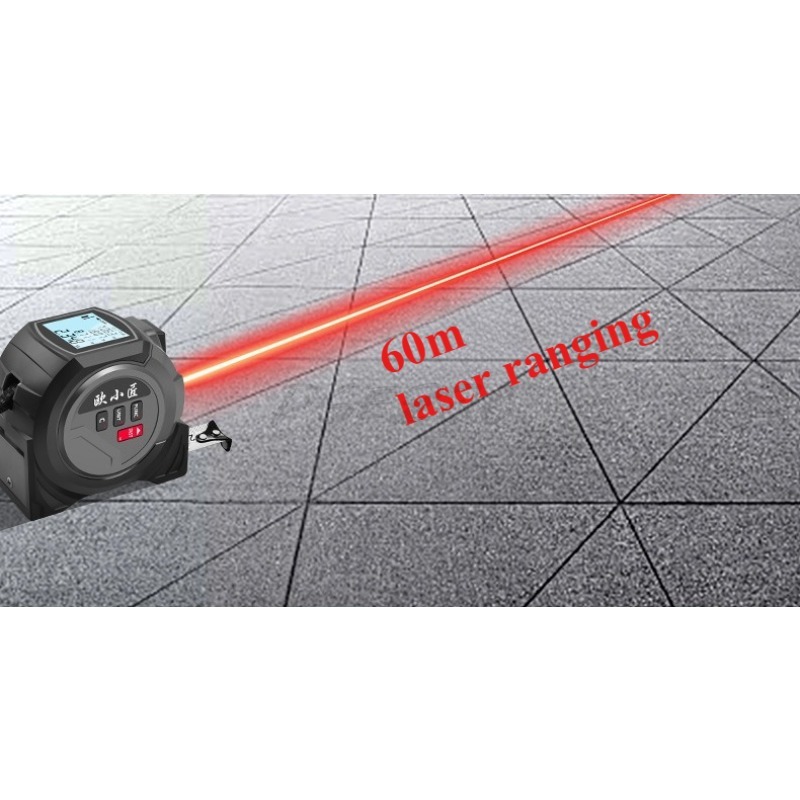 Laser Rangefinder Tape Measure - Industrial Laser Tape Measure recension och pris