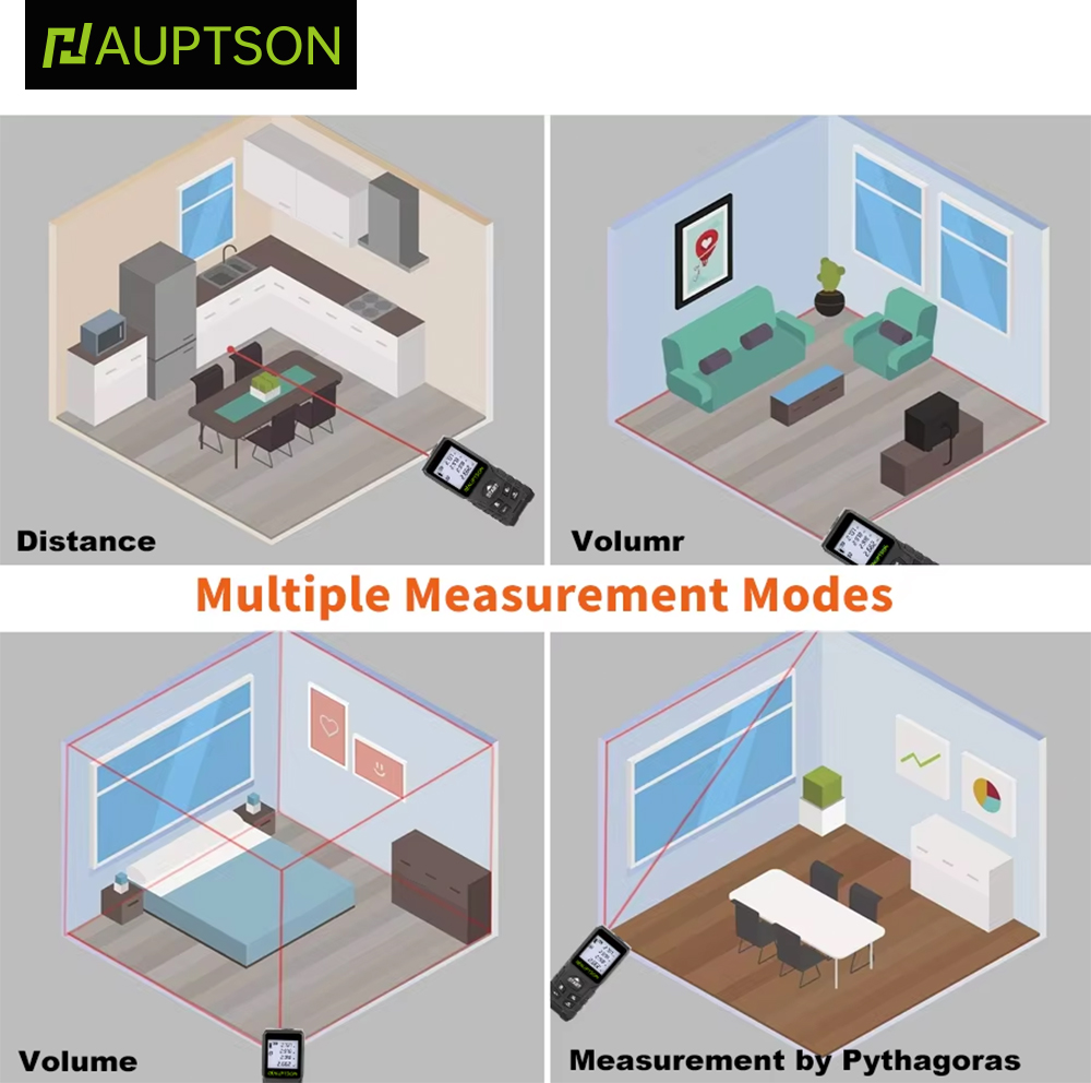 HAUPTSON Laser Rangefinder 70/ - Industrial Laser Tape Measure recension och pris