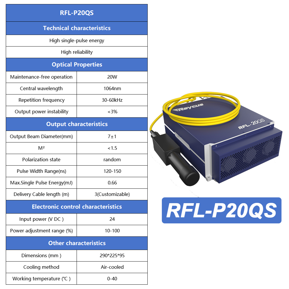 Raycus Original Laser Source R - Fiber Laser Source 20W recension och pris