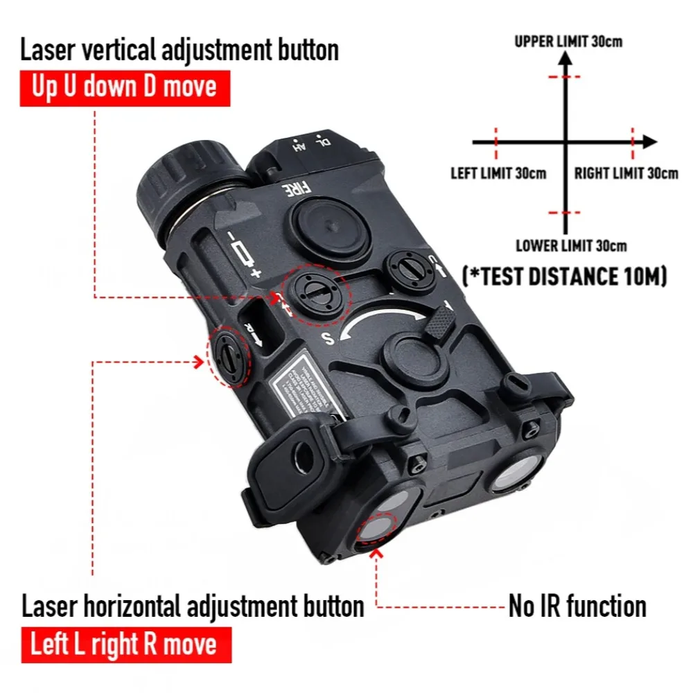 Tactical OGL Nylon Plastic LED - Industrial Laser Gun recension och pris