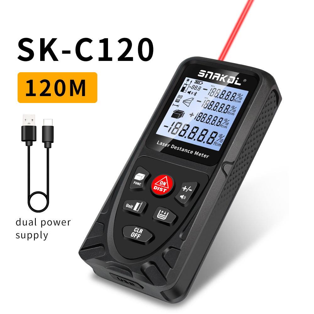 SNAKOL 3-in-1 High Precision L - Industrial Laser Tape Measure recension och pris