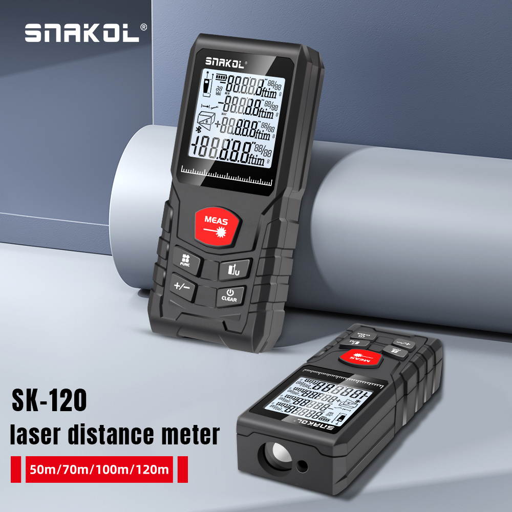 SNAKOL 3-in-1 High Precision L - Industrial Laser Tape Measure recension och pris