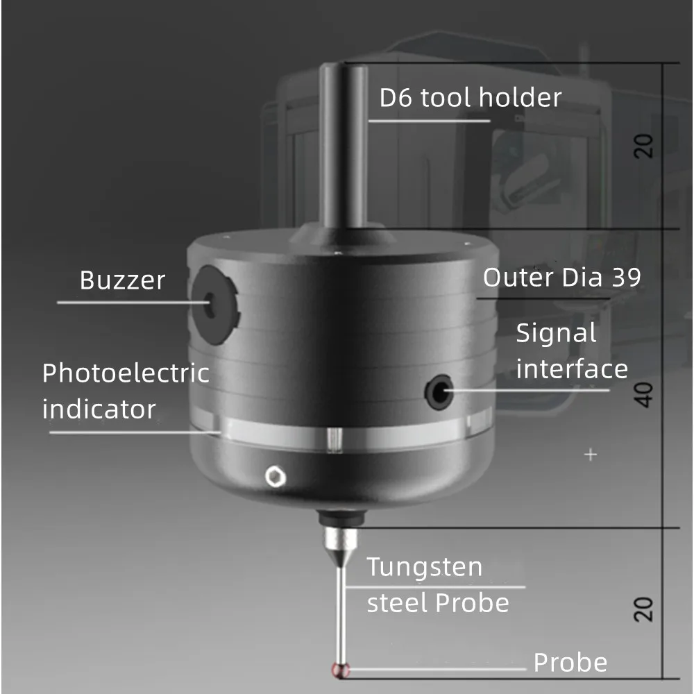 Mach3 3D Edge-Finding CNC 3D T - Z Axis Cnc Touch Probe recension och pris