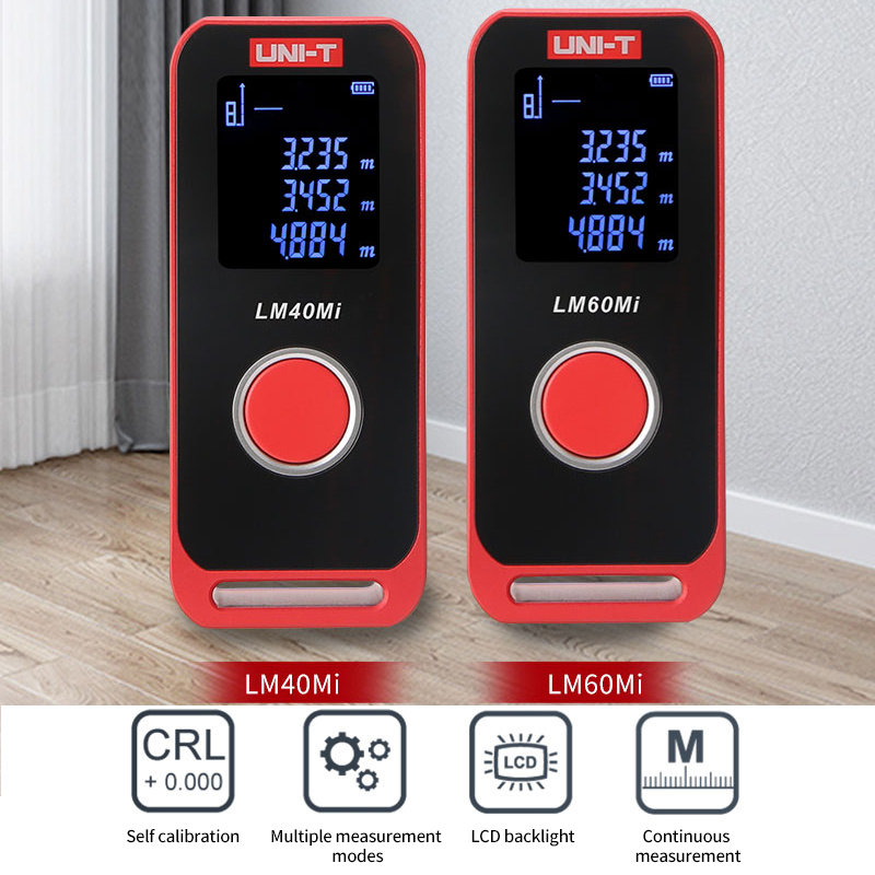 UNI-T Laser Rangefinder 40m 60 - Industrial Laser Tape Measure recension och pris