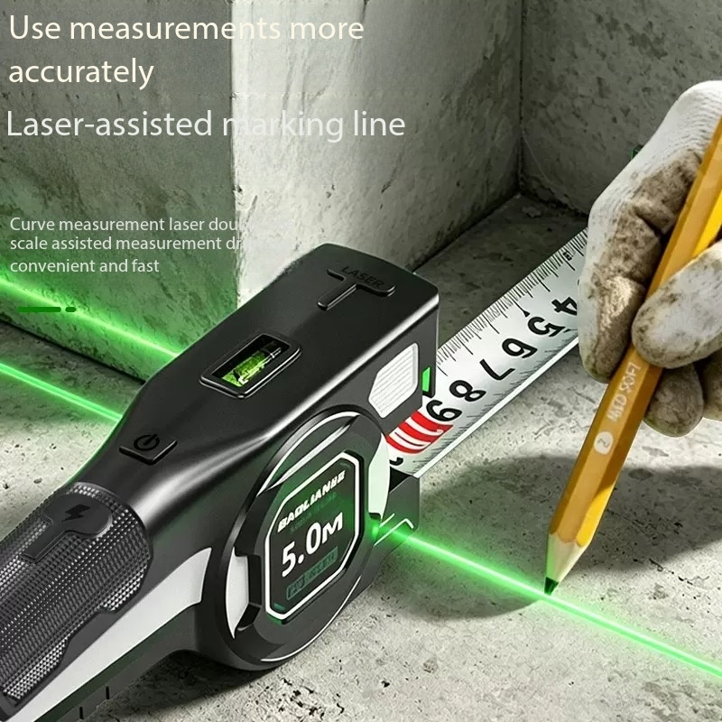 Three in one digital display l - Industrial Laser Tape Measure recension och pris